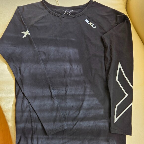 2XU Mens Compression Long Sleeve Top sz. XL - Picture 3 of 3